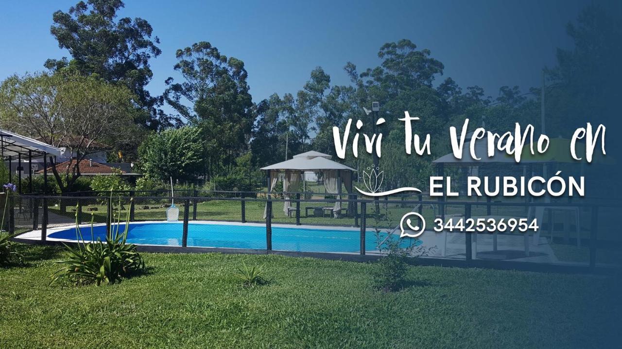 Villa El Rubicon Concepción del Uruguay Esterno foto