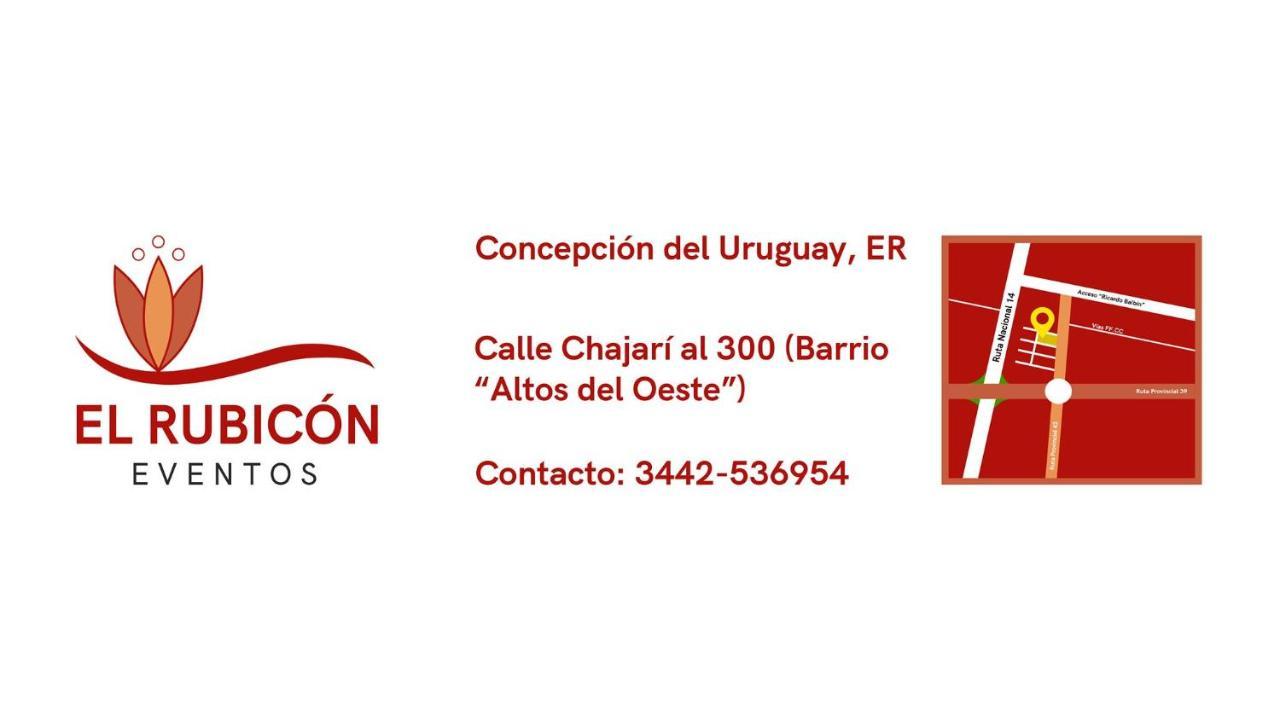 Villa El Rubicon Concepción del Uruguay Esterno foto